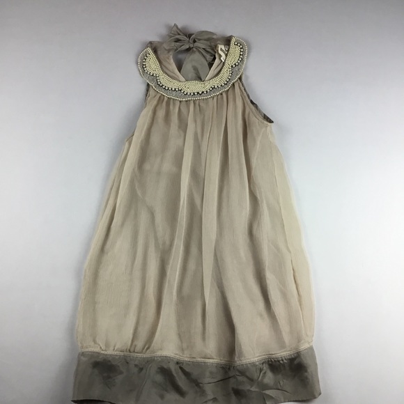 Monahmour Silk Beaded Tunic Dress - Picture 1 of 6